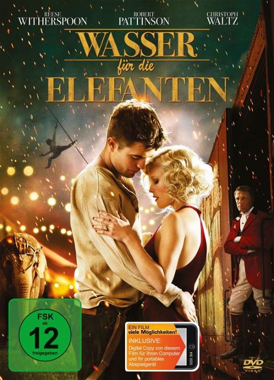 Wasser für die Elefanten,DVD.5020008 - Movie - Kirjat - 20TH CENTURY FOX - 4010232053817 - perjantai 30. syyskuuta 2011