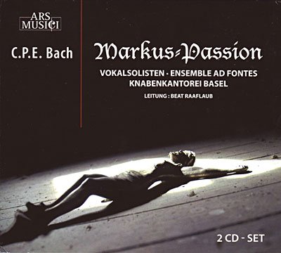 Cover for Ensemble Ad Fontes · Bach: Markus Passion (CD) (2010)