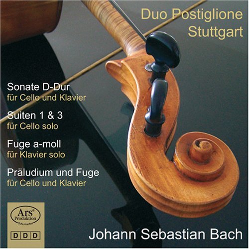 Cover for J.S. Bach · Duos:sonate D-dur / Praludium &amp; Fuge (CD) (2009)