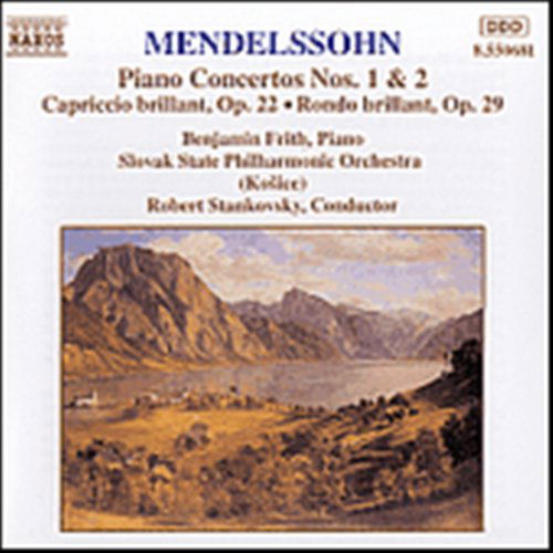 Pianoconcertos Nos.1 & 2 - F. Mendelssohn-Bartholdy - Musik - NAXOS - 4891030506817 - 16. december 1993