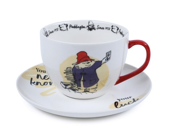 Cover for Paddington Bear (You Never Know Your Luck) Breakfast Cup &amp; Saucer Set (MERCH) (2024)