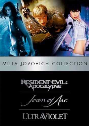 Cover for Milla Jovovich Box · Action Hero Collection Import Scandinavian Box Set (DVD) (2006)