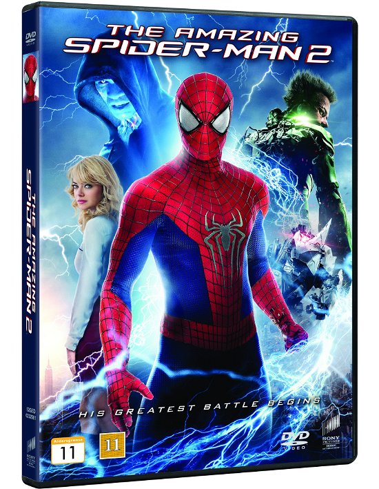 Cover for The Amazing Spider-man 2 (DVD) (2015)