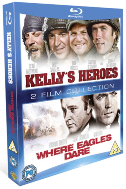 Cover for Kellys Heroes / Where Eagles Dare (Blu-Ray) (2012)