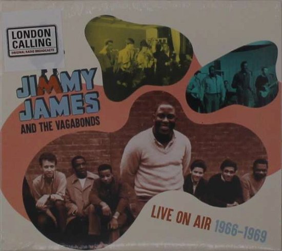 Cover for Jimmy James and the Vagabonds · Live on Air 1966-1969 (CD) (2021)