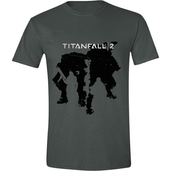 Titanfall 2 - Character Silhouette Men T-shirt - Black - S - Titanfall 2 - Merchandise -  - 5055139303817 - 