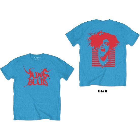 Yungblud Unisex T-Shirt: DEADHAPPY (Back Print) - Yungblud - Merchandise -  - 5056368667817 - 
