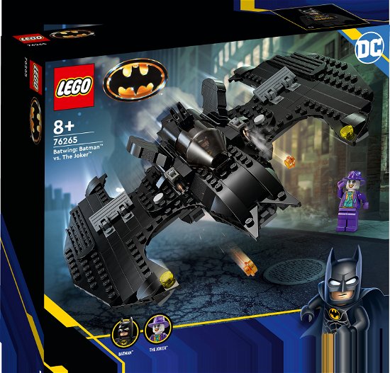 Lego: 76265 - Dc Comics Super Heroes - Bat-Plane Batman Vs The Joker - Lego - Produtos -  - 5702017419817 - 