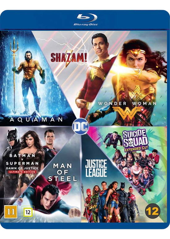 Cover for DC Comics · Dc Comics 7 Film Collection (Blu-Ray) (2019)