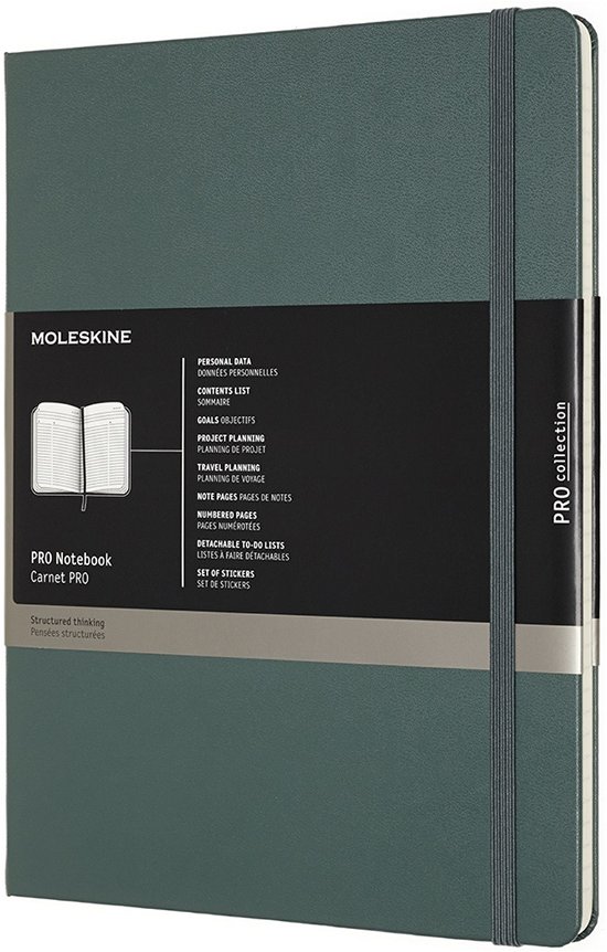 Cover for Moleskine · Moleskine Professionelles Notizbuch XL, (Buch) (2018)