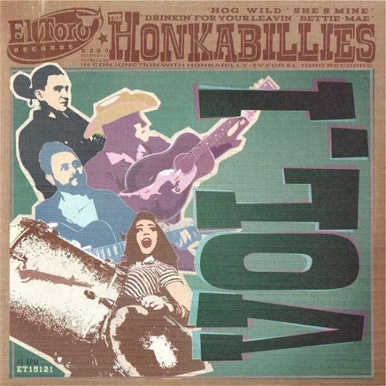 Cover for Honkabillies · Vol. 1 (LP) (2018)