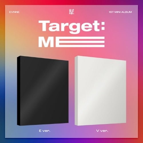 Cover for Evnne · Target : Me (CD + Merch) [Random Photobook edition] (2023)