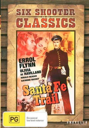 Cover for Santa Fe Trail (Six Shooter Cl · Santa Fe Trail (Six Shooter Classics) (DVD) (2019)