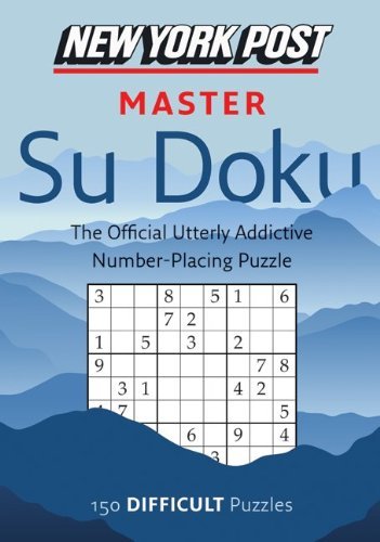 Cover for None · New York Post Master Su Doku: Difficult (Pocketbok) [Csm edition] (2009)