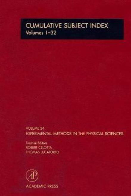 Cover for Masahiko Aoki · Cumulative Subject Index Volumes 1-32 - Experimental Methods in the Physical Sciences (Hardcover bog) (1998)