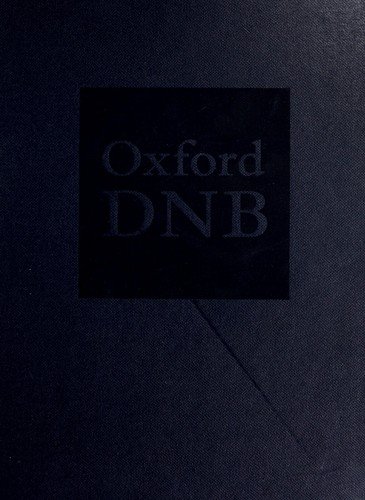 Cover for Oxford · Oxford Dictionary National Biography Volume 31 (Hardcover Book) (2012)