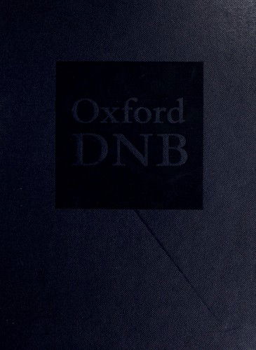 Cover for Oxford · Oxford Dictionary National Biography Volume 31 (Hardcover Book) (2012)