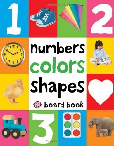 Cover for Roger Priddy · First 100 Padded: Numbers, Colors, Shapes - First 100 (Board book) [Brdbk edition] (2011)