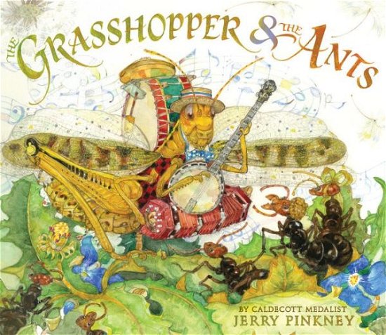 Cover for Jerry Pinkney · The Grasshopper &amp; the Ants (Innbunden bok) (2015)