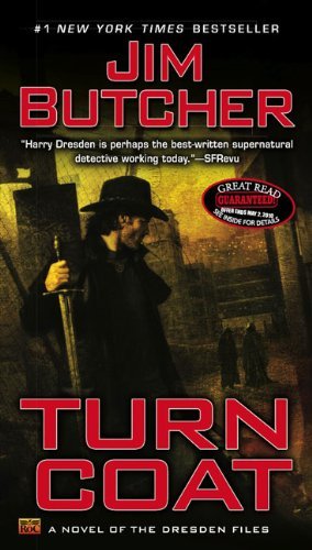Cover for Jim Butcher · Turn Coat - Dresden Files (Paperback Book) [Reprint edition] (2010)