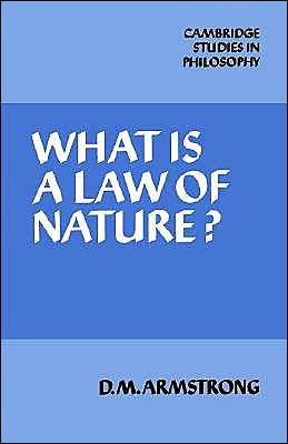 Cover for Armstrong, D. M. (University of Sydney) · What is a Law of Nature? - Cambridge Studies in Philosophy (Taschenbuch) (1985)