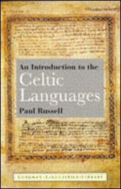 Cover for Paul Russell · An Introduction to the Celtic Languages - Longman Linguistics Library (Taschenbuch) (1995)
