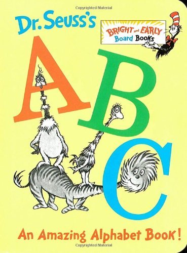 Cover for Dr. Seuss · Dr. Seuss's ABC: An Amazing Alphabet Book! - Bright &amp; Early Board Books (TM) (Kartonbuch) [Brdbk edition] (1996)