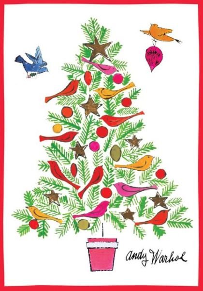 Andy Warhol Christmas Tree Boxed Holiday Notecards: Holiday Half Notecards - Galison - Boeken - Galison - 9780735337817 - 1 augustus 2013