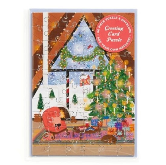 Cover for Galison · Joy Laforme Cozy Cabin Greeting Card Puzzle (SPEL) (2024)