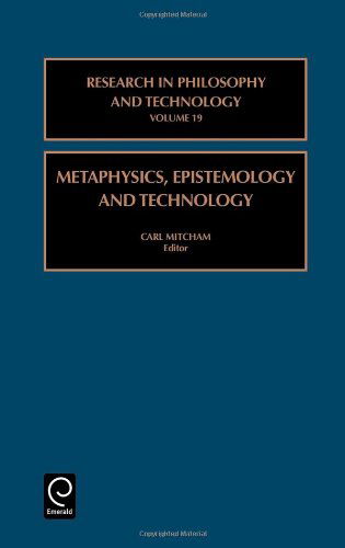 Cover for Carl Mitcham · Metaphysics, Epistemology, and Technology - Research in Philosophy and Technology (Hardcover Book) (2000)