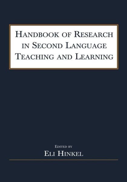 Cover for Hinkel · Handbook of Research in Second Language Teaching and Learning (Paperback Book) (2021)