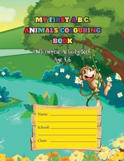 Cover for Edson Consultancy · My First A.B.C Animals Coloring Book (Paperback Book) (2018)