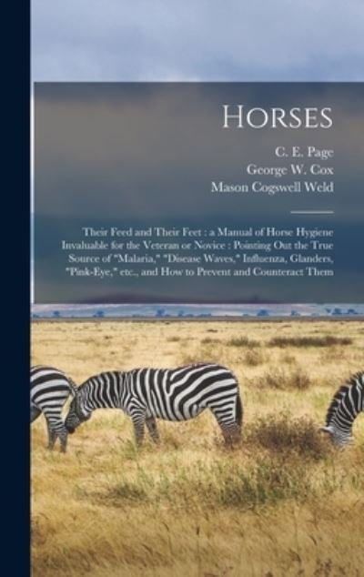 Cover for Mason Cogswell 1829-1887 Weld · Horses (Hardcover Book) (2021)