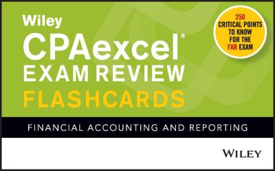 Cover for Wiley · Wiley CPAexcel Exam Review 2021 Flashcards: Financial Accounting and Reporting (Paperback Book) (2020)