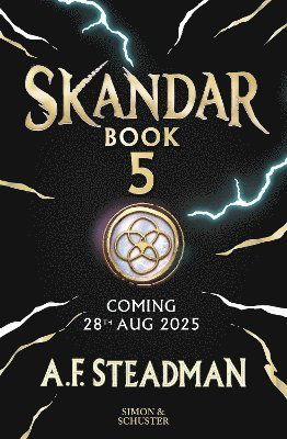 Cover for A.F. Steadman · Skandar 5: The Thrilling Final Adventure in the Global Blockbuster Series - Skandar (Paperback Book) [ANZ Only edition] (2025)