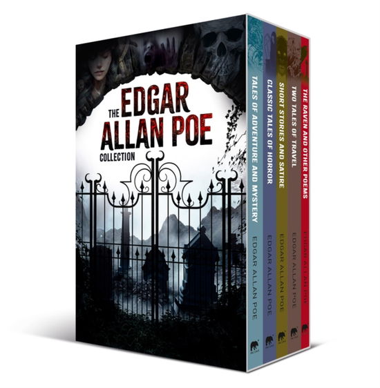 Cover for Edgar Allan Poe · The Edgar Allan Poe Collection: 5-Book paperback boxed set - Arcturus Classic Collections (Bok) (2023)