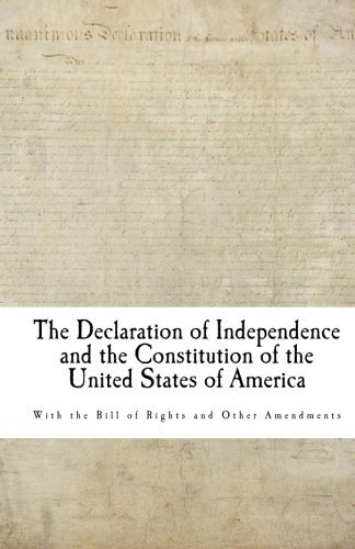 Cover for Thomas Jefferson · The Declaration of Independence and the Constitution of the United States of America (Paperback Book) (2009)