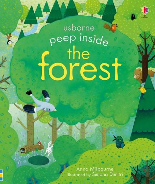 Cover for Anna Milbourne · Peep Inside a Forest - Peep Inside (Board book) (2019)