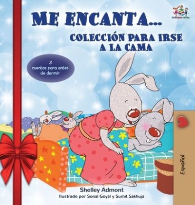 Cover for Shelley Admont · Me encanta... Coleccion para irse a la cama (Hardcover Book) [Holiday edition] (2019)
