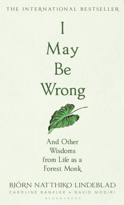 Cover for Björn Natthiko Lindeblad · I May Be Wrong (Paperback Book) (2022)