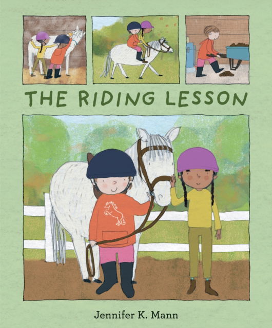 Cover for Jennifer K. Mann · The Riding Lesson (Paperback Book) (2025)