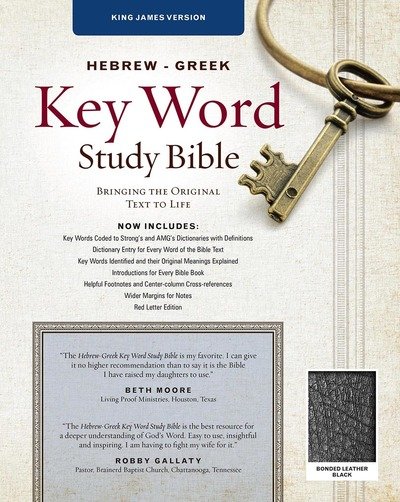 Cover for Warren Patrick Baker · Hebrew-greek Key Word Study Bible-kjv (Leather Book) [Black Bonded] (2014)