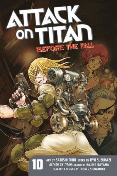 Cover for Satoshi Shiki · Attack On Titan: Before The Fall 10 (Paperback Book) (2017)