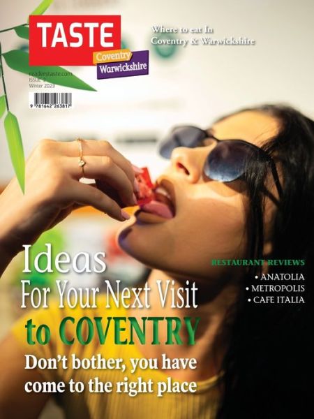 Cover for Taste Coventry (Book) (2023)