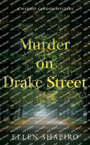 Cover for Ellen Shapiro · Murder on Drake Street (Bok) (2023)