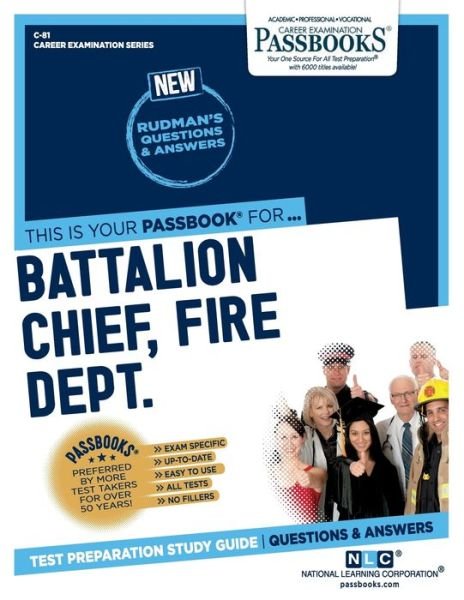 Cover for National Learning Corporation · Battalion Chief, Fire Dept. (Paperback Bog) (2018)