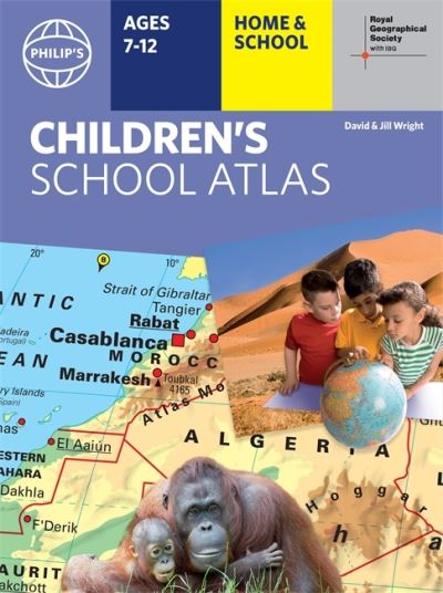 Philip's RGS Children's School Atlas: 16th Edition - Philip's World Atlas - David Wright - Books - Octopus Publishing Group - 9781849075817 - October 7, 2021