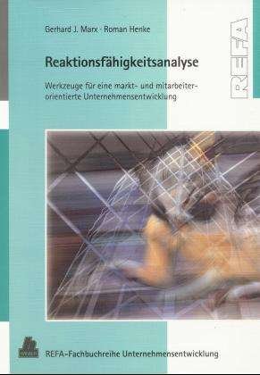 Cover for Marx · Reaktionsfahigkeitsanaly. (Hardcover Book) (1999)