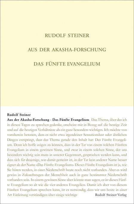 Cover for Steiner · Aus der Akasha-Forschung (Bog)