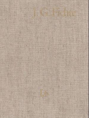Cover for Fichte · J. G. Fichte - Gesamtausgabe der (Book) (1981)